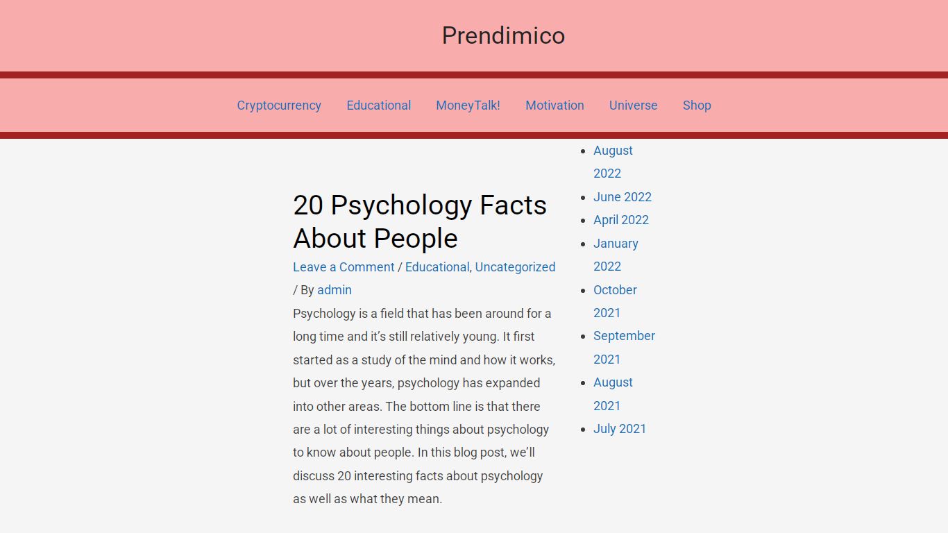 20 Psychology Facts About People - Prendimico